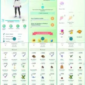 ポケモンGO LVL 70 ✨ 95x Shiny