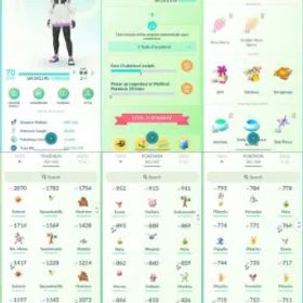 ポケモンGO LVL 70 ✨ 76x Shiny