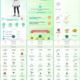 ポケモンGO LVL 70 ✨ 90x Shiny
