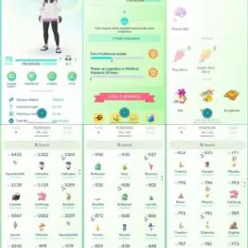 ポケモンGO LVL 70 ✨ 71x Shiny