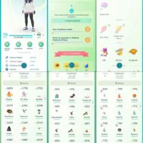 ポケモンGO LVL 70 🌠 57x Shiny