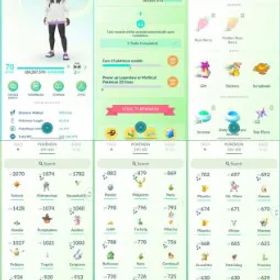 ポケモンGO LVL 70 ✨ 118x Shiny