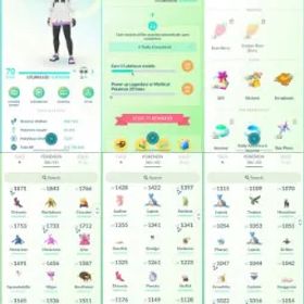 ポケモンGO LVL 70 ✨ 105x Shiny