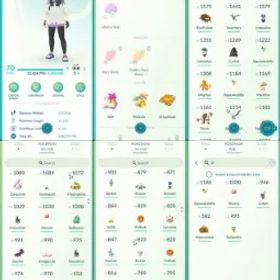 ポケモンGO LVL 70 🔥 46x Shiny