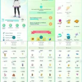 ポケモンGO LVL 70 ✨ 71x Shiny