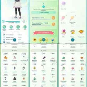 ポケモンGO LVL 70 💫 47x Shiny