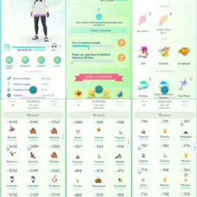 ポケモンGO LVL 70 ✨ 66x Shiny