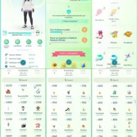 ポケモンGO LVL 70 ✨ 64x Shiny
