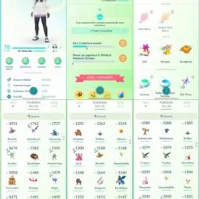 ポケモンGO LVL 70 ✨ 127x Shiny