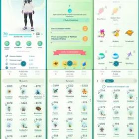 ポケモンGO LVL 70 ✨ 118x Shiny