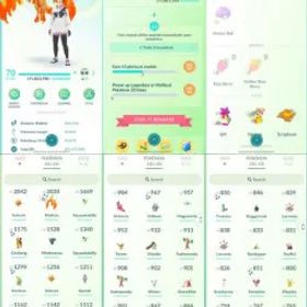 ポケモンGO LVL 70 ✨ 107x Shiny