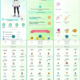 ポケモンGO LVL 70 ✨ 82x Shiny