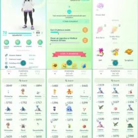 ポケモンGO LVL 70 ✨ 83x Shiny