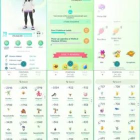 ポケモンGO LVL 70 ✨ 100x Shiny