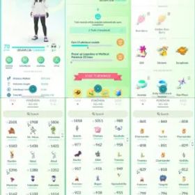 ポケモンGO LVL 70 ✨ 62x Shiny