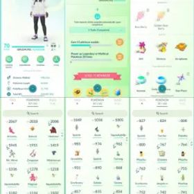 ポケモンGO LVL 70 ✨ 82x Shiny