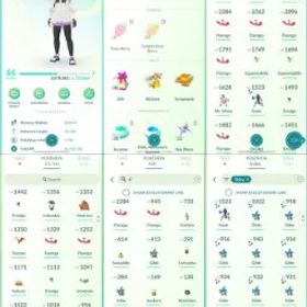 ポケモンGO LVL 66 🟣 3,7m Dust ✨ 184 Shinies 💯 9 Hundos