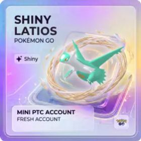 ポケモンGO Pokemon Go Account | Shiny Latios✨| 1 SL - Safe PTC ⚜️ | Instant Delivery 🚀