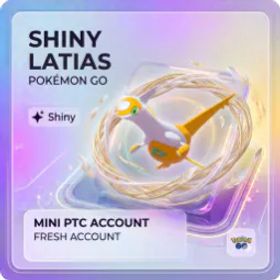 ポケモンGO Pokemon Go Account | Shiny Latias ✨| 1 SL - Safe PTC ⚜️ | Instant Delivery 🚀
