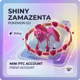 ポケモンGO Pokemon Go Account | Shiny Zamazenta ✨| 1 SL - Safe PTC ⚜️ | Instant Delivery 🚀