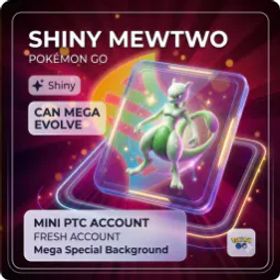 ポケモンGO 🌟 Rare Shiny MEGA BACKGROUND MEWTWO 😈 | PTC Full Access ⚜️ | Safe and Fresh PTC 🚀