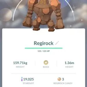 ポケモンGO 👑MINI PTC ⚡️SHINY REGIROCK 😊ACCOUNT👑INSTANT DELIVERY 🤯