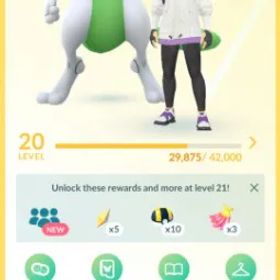 ポケモンGO SHINY LEGENDARY MEWTWO WITH SPECIAL MEGA BACKGROUND ✨