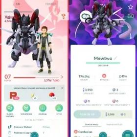 ポケモンGO ⚡ Armoured Mewtwo (Mini PTC) Account 💯