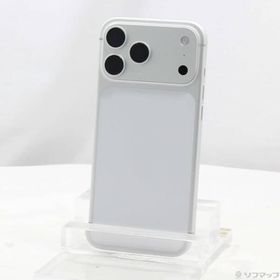 〔中古〕Apple(アップル) iPhone17 Pro Max 2TB シルバー MFYJ4J／A SIMフリー〔276-ud〕