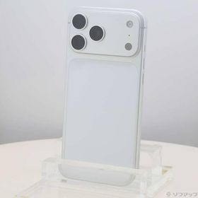 〔中古〕Apple(アップル) iPhone17 Pro Max 2TB シルバー MFYJ4J／A SIMフリー〔348-ud〕