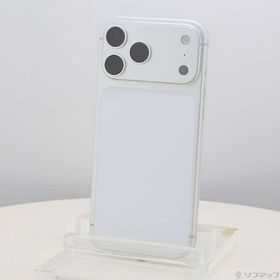 〔中古〕Apple(アップル) iPhone17 Pro Max 2TB シルバー MFYJ4J／A SIMフリー〔196-ud〕
