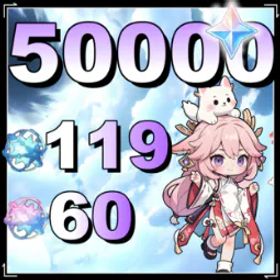 原神 💞【EU】49500-51000 Primogems💎119+Acquaint Fate💎60+Intertwined Fate🎁 Starter Wish Reroll 🎁AUTO 24/7 Instant Delivery