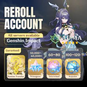 原神 EU Lauma | 48K Primogems