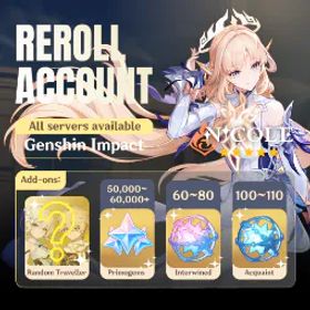 原神 Asia | Nicole 48K Primogems