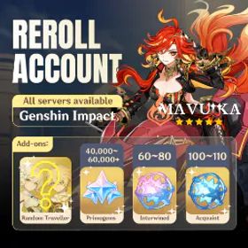 原神 EU Mavuika | 48K Primogems