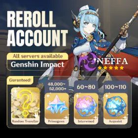 原神 Asia | Ineffa | 48K Primogems