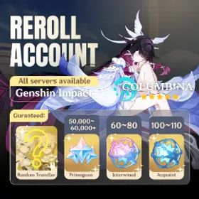 原神 NA Columbina | 48K Primogems