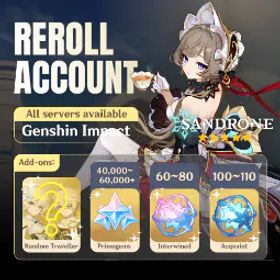 原神 NA Sandrone | 48K Primogems