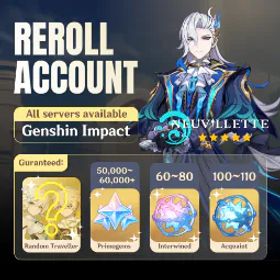 原神 Asia | Neuvillette | 48K Primogems