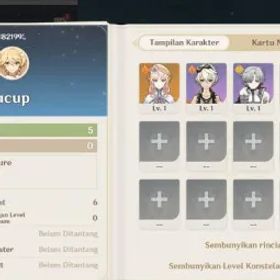 原神 Starter ASIA | AR5 | Nicole| Unset All | Male|