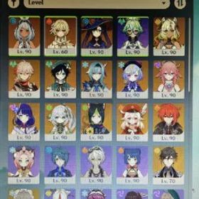 原神 Eu AR58 endgame account sandrone, yae, good mualani build