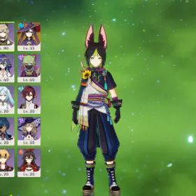原神 90LVL📌TIGHNARI✅YOIMIYA📌MONA💚EU region💚Wolf's Gravestone |5* Weapons💚25 CHARACTERS💚AR. 51💚