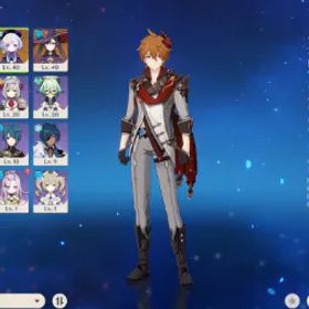 原神 ✨Asia AR 22 | 5 Legendary characters, 1 Legendary weapon✨Tartaglia, Klee, Jean, Mona, Qi Qi C1, Skyward Harp ✨ 👑low UID 70XXXX | Full Access.