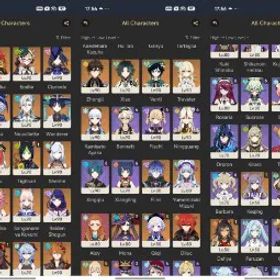原神 2453 🧩 All Platform 🧲 Asia 🌐 AR60 🎊 86 Character 33 5'star - 26 Weapon 5'star 🎁 Neuvillette - Mavuika 💰 Furina 🧨 Flins - YaeMiko ♦️ Yelan