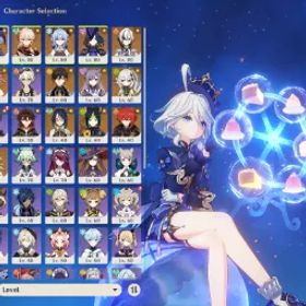 原神 wow🟡NA AR56🌸54 CHARS🌸CHASCA ARLECCHINO FURINA KAZUHA CLORINDE NAHIDA GANYU +R2signtr ZHONGLI XIANYUN...15 LEG.CHARS +3 LEG.GUNS🌸FULL EMAIL ACCESS #1099