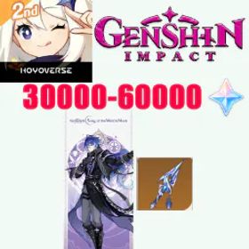 原神 [NA]AR55|Flins+Sign+48921 Primogems|60+Intertwined Fate|106+Acquaint Fate