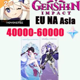 原神 [EU]AR55|Columbina+Ineffa+Diluc+48610 Primogems|7+Intertwined Fate|107+Acquaint Fate
