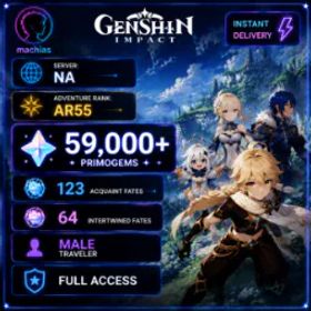 原神 59K Primogems