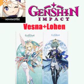 原神 [EU]AR55|Vesna*C1+Lohen+Jean+49433 Primogems+111 Acquaint Fate|See description for details