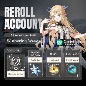 鳴潮 NA | Cartethyia | 61K Astrites